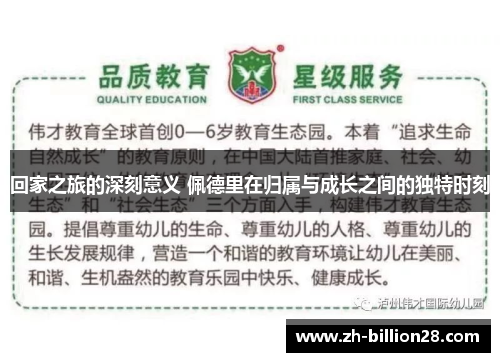 回家之旅的深刻意义 佩德里在归属与成长之间的独特时刻